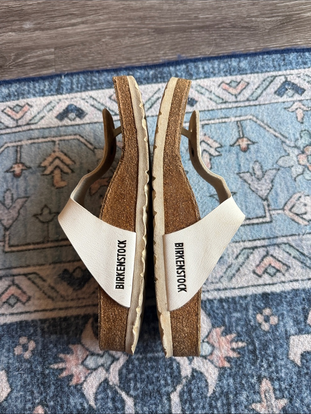 Birkenstock Gizeh white sandals. Size 38. - Picture 3 of 5